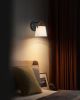 Battery Operated Wall Sconce with Glass Shade