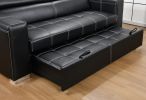 88 Inch Convertible Sofa Couch with Pull Out Bed, Modern Lounge Sleeper Sofa Set with Adjustable Headrest, Sofa Bed Furniture for for Living Room