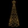 Christmas Cone Tree Warm White 200 LEDs 2x6 ft