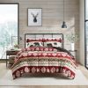 Print Sherpa Comforter Set