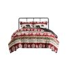 Print Sherpa Comforter Set